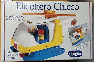 Chicco elicottero giocattolo anni 80 vintage 