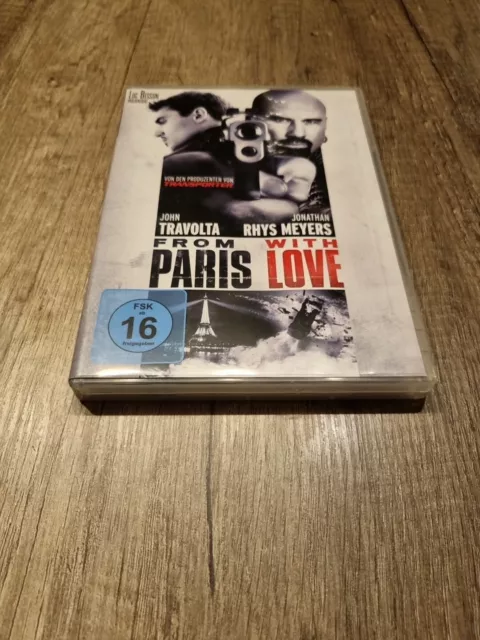 From Paris with Love mit John Travolta DVD Zustand Sehr gut -Q2-
