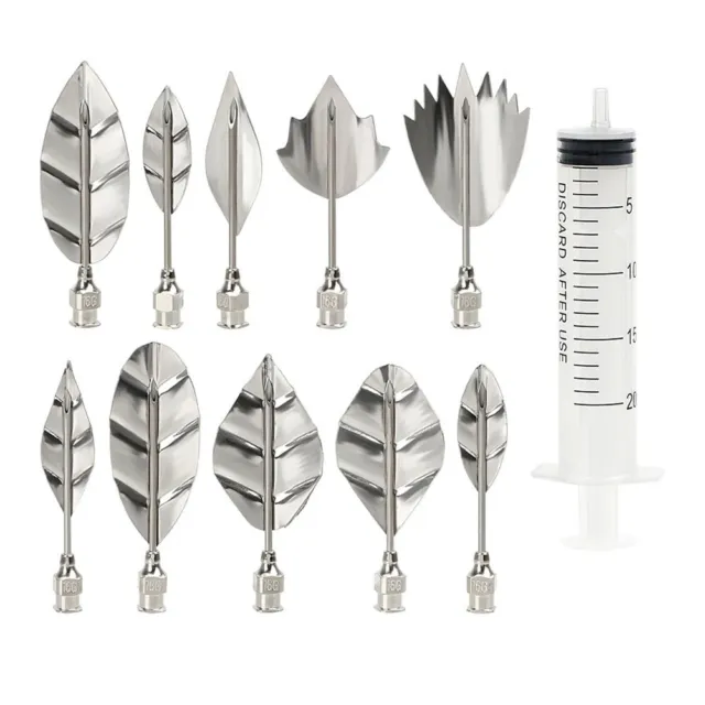 Easy and Fun Cake Decoration with this Pudding Nozzle and Squirt Tool Set