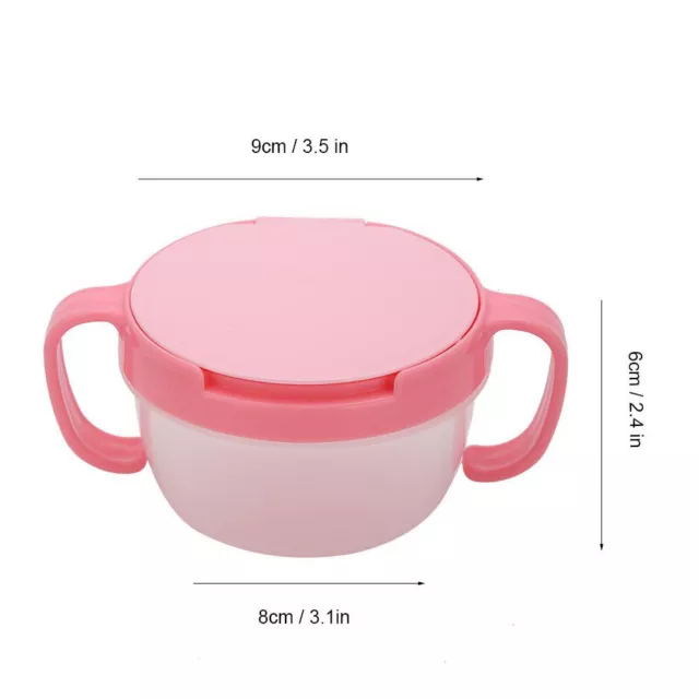 Candy Container Toddler Double Handle Catcher Children Biscuit Baby Snack Bowl