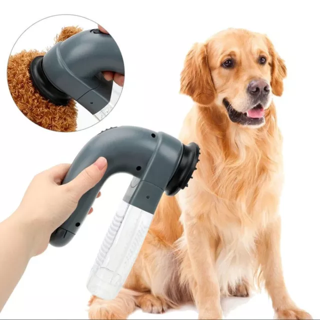 Device Pet Electric Fur Hair Remover Grooming Brush Electric Pet Hair Aspirator