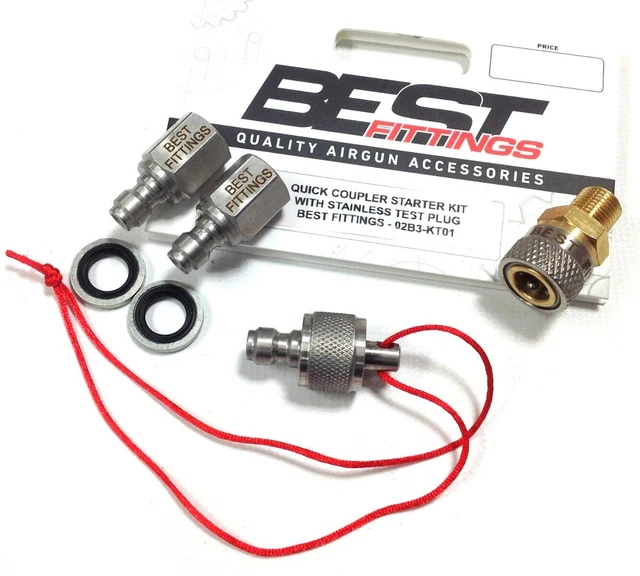 BEST FITTINGS QUICK Coupler Precharged Air Rifle Charging Bottle