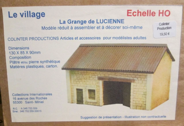 Maquette [HO] : BV 3 Portes + Annexe "PO" Type « Gare De Vieilleville Architecture Passion 874660