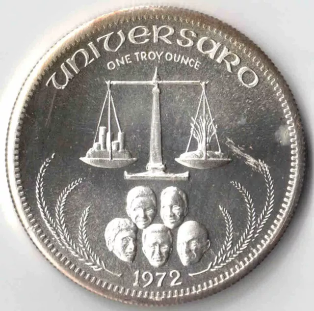 Universal Trade Unit 1 Oz .999 Fine Silver Round