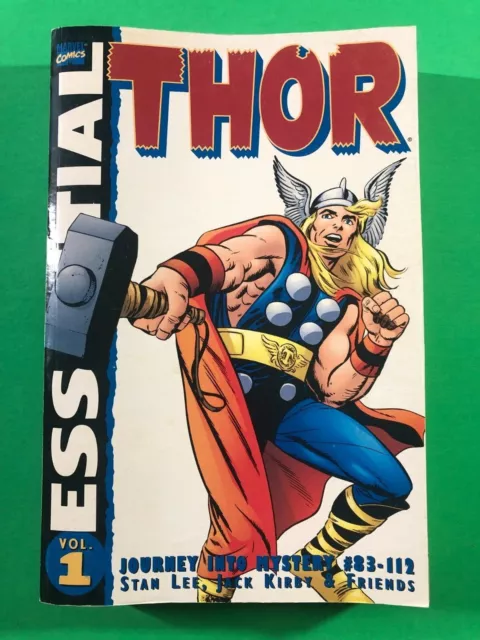 Essential Thor, Vol 1 (Marvel Essentials) - Paperback By Stan Lee