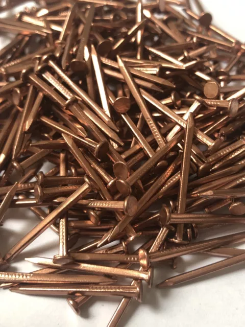 50 x 25mm Copper Square Shaft Nails, Timber Boats/Tree Stump Killer