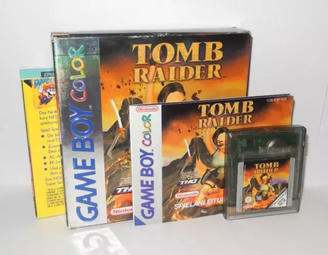 GameBoy Color Spiel  Tomb Raider mit OVP