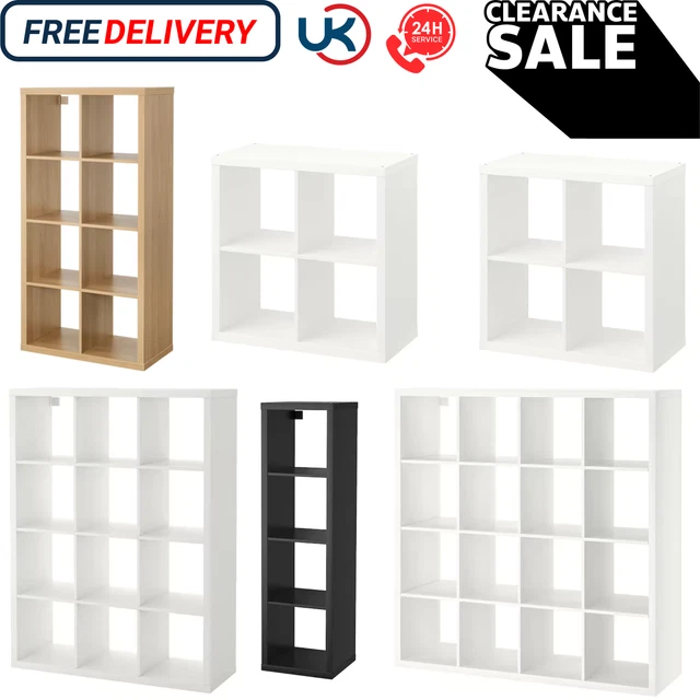 IKEA KALLAX SHELVING Display Bookcase Shelving Room & Office Furniture ...