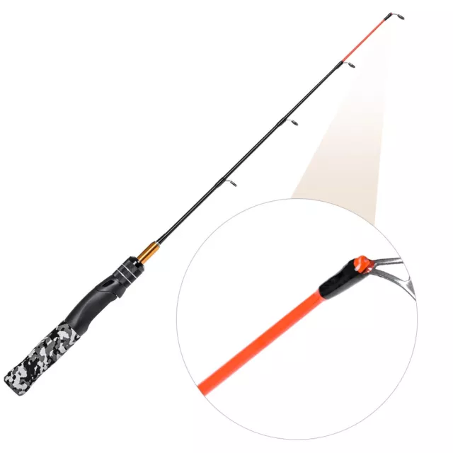 6 VINTAGE WOOD & Fiberglass Ice Fishing Poles - Rods - Sticks $88.00 -  PicClick
