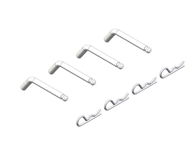 Husky     Husky Towing 31576 Base Rail Hdwe Kit F 16&26Kw
