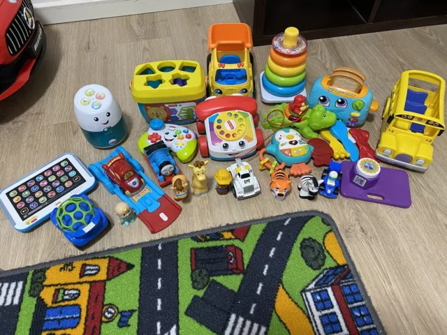 BABY Toddler Toys Bulk Mix Bundle Fisher Price Vtech Thomas Little People Others