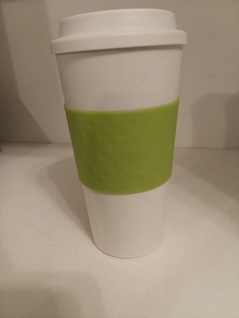 Cupco Travel Mug, Double Wall Insulation Hot Or Cold BPA Free 16 Oz.
