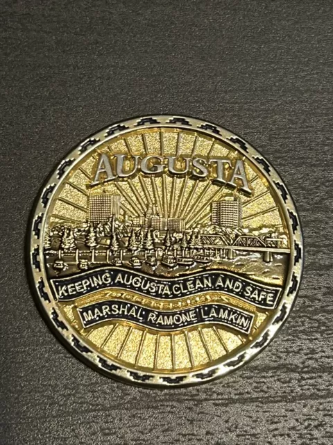 Richmond County Marshals Office, Augusta, GA Protective Services Challenge Coin