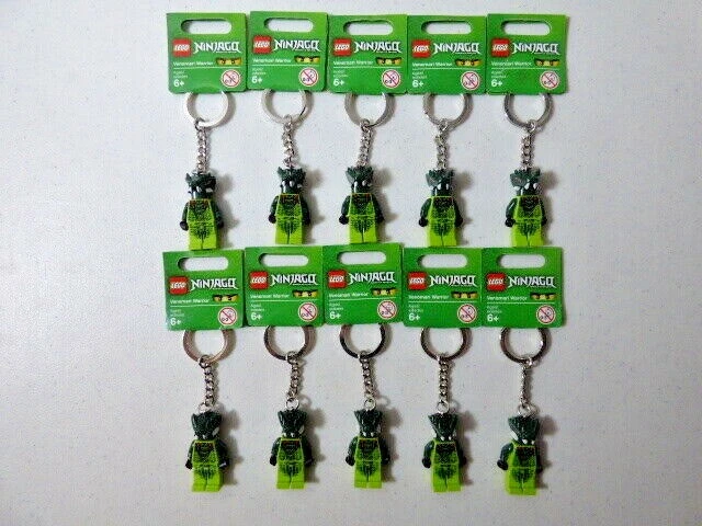 Lego Ninjago Venomari Warrior Keychains Party Favors - Lot of 10