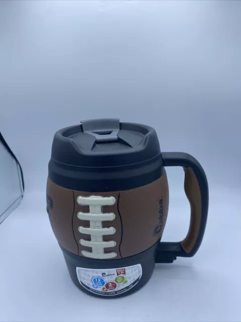 Bubba Keg Sport Football Travel Mug INSULATED Cup 52 oz Bottle Opener