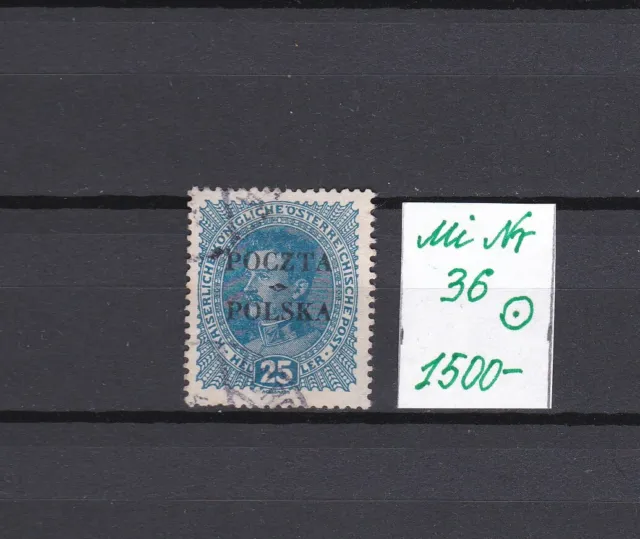 Briefmarken Polen Mi Nr 36 gestempelt