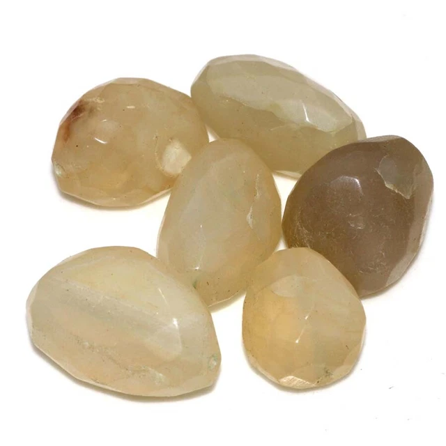 Aquamarin Chalzedon 6 Stück Edelstein Gebohrt Perlen Line für Schmuck 10X30mm GW