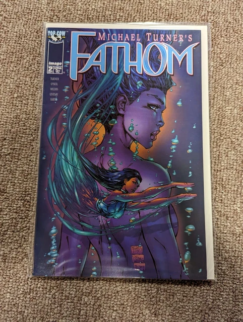 Fathom #2 (1998 Series) Top Cow/Image 'Michael Turner Cover' NM