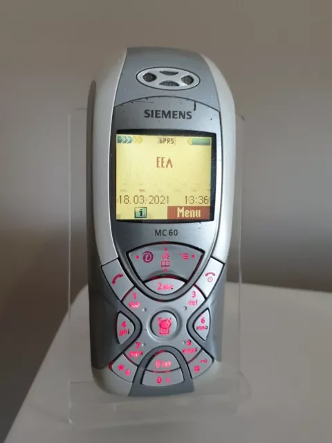 Siemens MC 60 GSM Mobile phone locked on EE network - Nostalgia - Poor condition