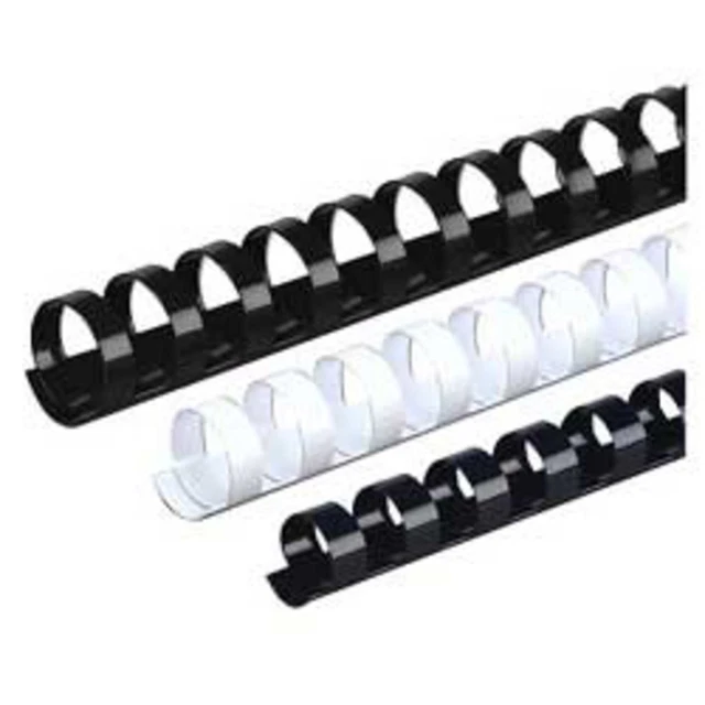 Office Depot Brand 3/4" Binding Combs, 150-Sheet Capacity, Black, Pack Of 100