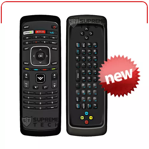 NEW Vizio 3D Qwerty HDTV Remote M320SR M420SR M420SV M470SV M550SV XRV1TV3D