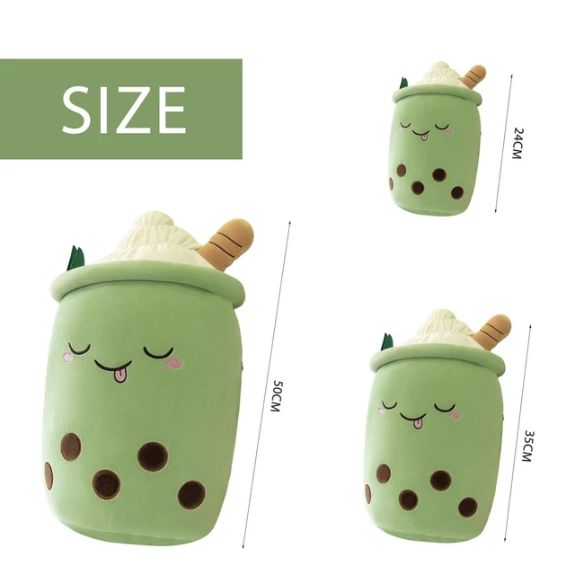 BUBBLE TEA BOBA Cup Plush Toy Soft Pillow Hugging Cushion Doll Party