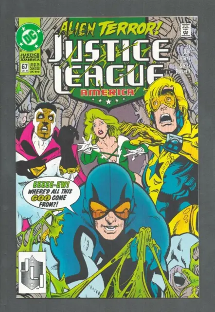 Justice League America 67, 1992. DC. Grade: 9.2. LOT 221113364