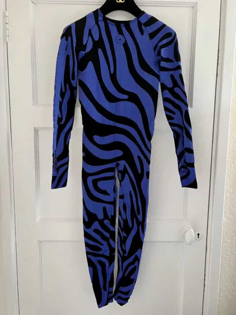 Body Stella McCartney Wolford di Adidas Zebra taglia XS adatto XS-M