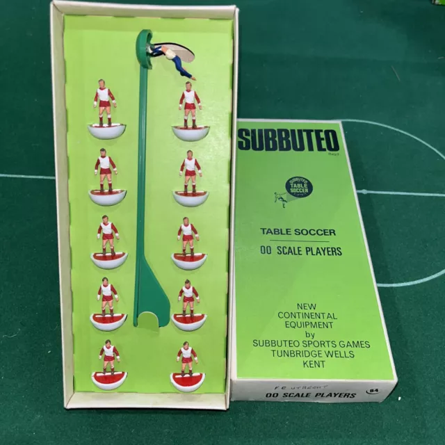 Subbuteo Team Ref Hw 84 Utrecht Mint Condition In Original Mint Referenced-Box