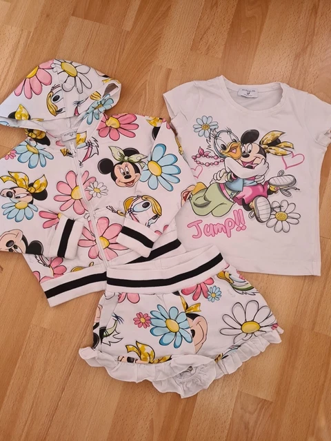 Girls Monnalisa Minnie Mouse 3 Piece Set 4 Years