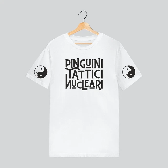 T-SHIRT UNISEX PINGUINI Tattici Nucleari musica concerto idea