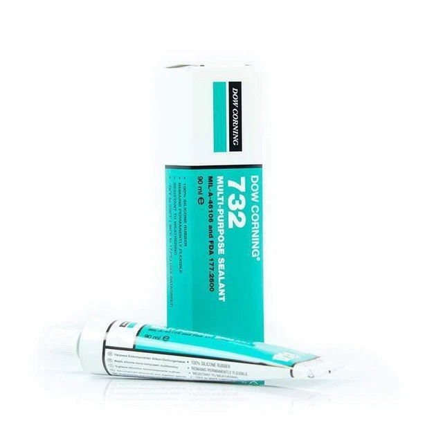 DOWSIL DOW CORNING 732 RTV Silicone 90ml Tube, Colour Choice,Automotive ...