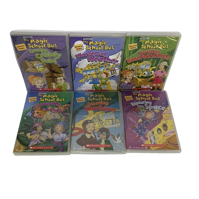 THE MAGIC SCHOOL Bus DVD Bundle Scholastic Introduce Science Region 4 ...