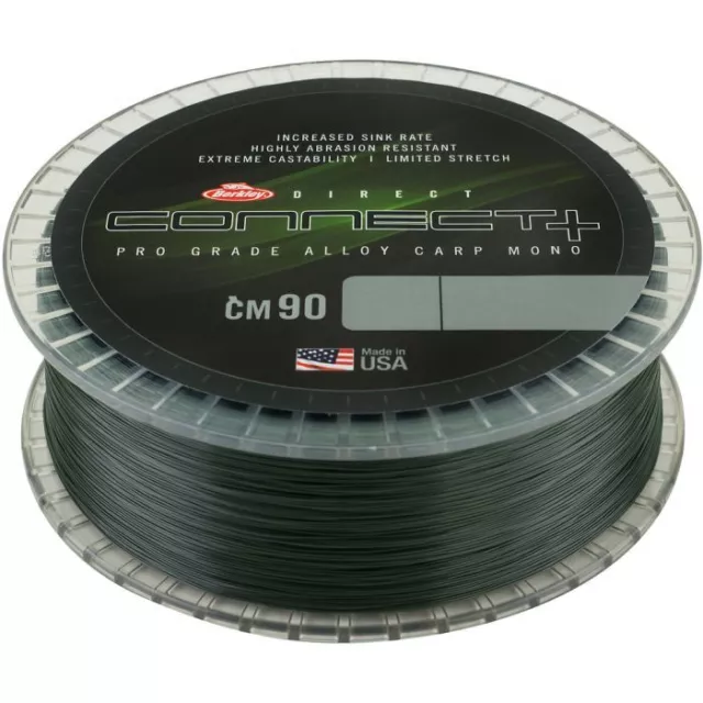 Berkley Connect + CM90 Weed Green Mono Mainline 1200m