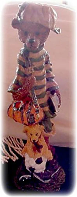 Christhomas, Tall Resin Soccer Bear, c1995