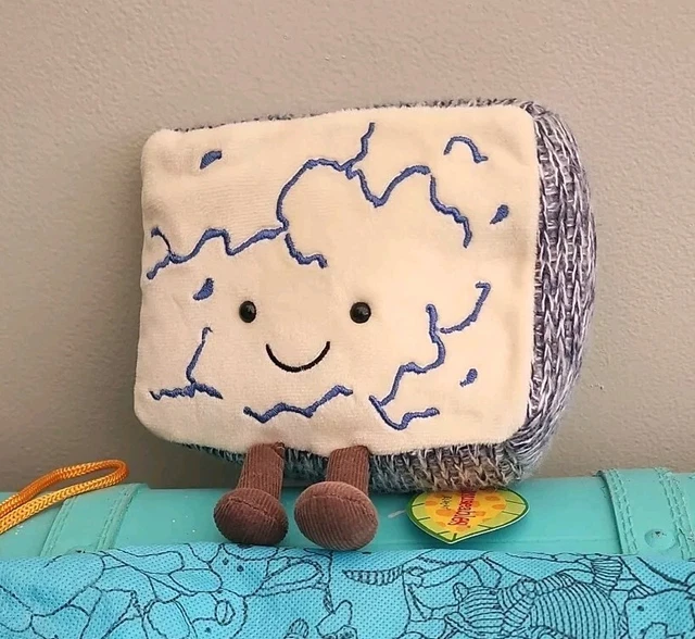 JELLYCAT AMUSEABLES BLUE Cheese (Stilton) discontinued and rare BNWT