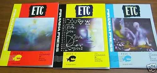 Etc #1-#3 Complete Mini Series - Piranha Press - 1989
