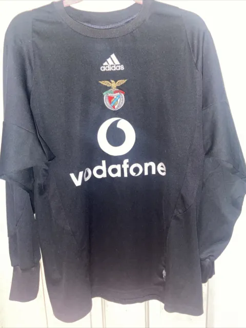 benfica football shirt medium