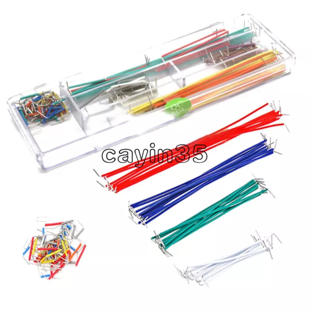 140pcs U Shape Solderless Breadboard Jumper Cable Wire Kit for Arduino Shield