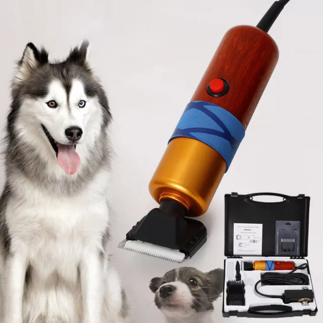 200W Electric Sheep Shears Pet Clippers Animal Fur Shave Grooming Hair Trimmer