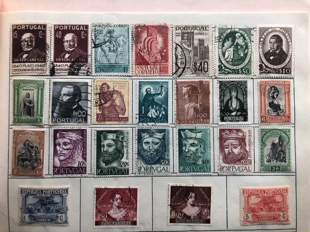 Sehr schönes altes Biefmarken-Lot Portugal und Kolonien