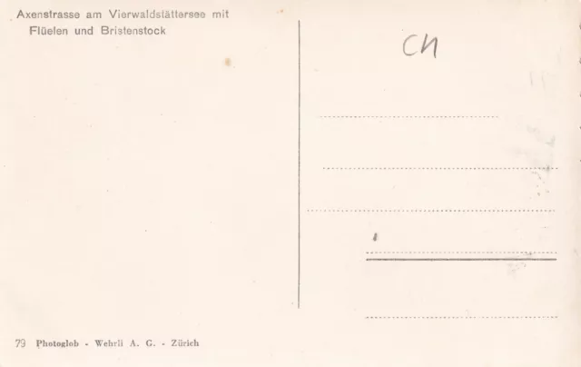 Postkarte - Axenstrasse am Vierwaldstättersee (50) 2
