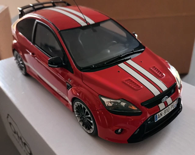 Ottomobile 1/18 Ford Focus RS MK2 2009 Bleu Performance - Neuf OT1067