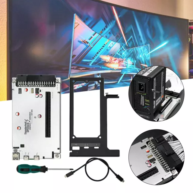 TH3P4G2 mini USB3.0 Graphics Card Extended Bracket for Thunderbolt 3 4 Ports O3