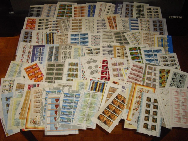 Box Federal 10er-Bögen Sheetlets Postmarked 100 Pcs. (Mini Sheets)(#83082)