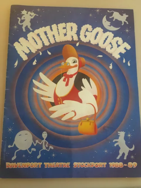 Mother Goose Pantomime  Programme 1988,Stockport Davenport,Neighbours Actors