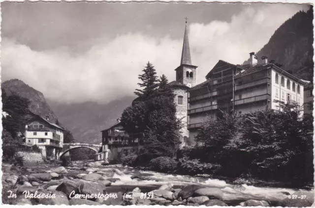 Campertogno - Valsesia - Vercelli - Viagg. 1952 -83281-