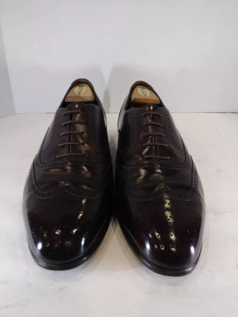 BALLY MEN'S SHOES 11 D (M) brown leather wingtip brogue Oxford. $59.00 ...