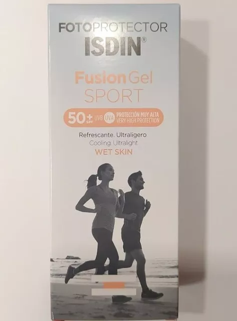 ISDIN Fotoprotector Fusion Gel Sport Spf 50+ Cooling Ultralight For Wet Skin