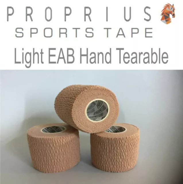 Light  EAB-Hand Tearable,Blood Tape,Elastic Adhesive Bandage 6xRolls50mmx4.5m